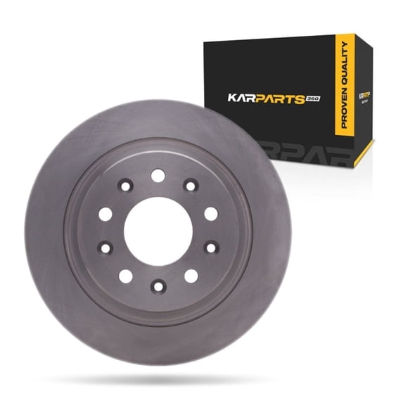 KarParts360 For Chevy Trax 2024 2025 Disc Brake Rotor | Rear | 288 Millimeters/11.34 Inches Outside Diameter | 5 Stud/Lug Hole