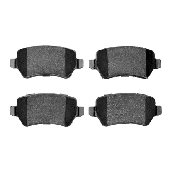 KarParts360 For Chevy Zafira 2002 03 04 05 2006 Disc Brake Pads | Low Metallic Friction | 43.2 Millimeters / 1.70 Inches Inner and Outer Pad Height
