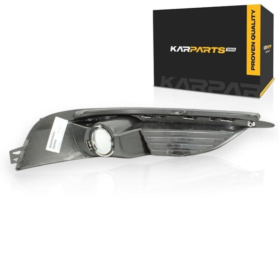 KarParts360 For Chrysler 200 2011 2012 2013 2014 Bumper Insert Front Driver Side, Outer | Chrome | Black | Replacement For CH1038125 | 68102303AA