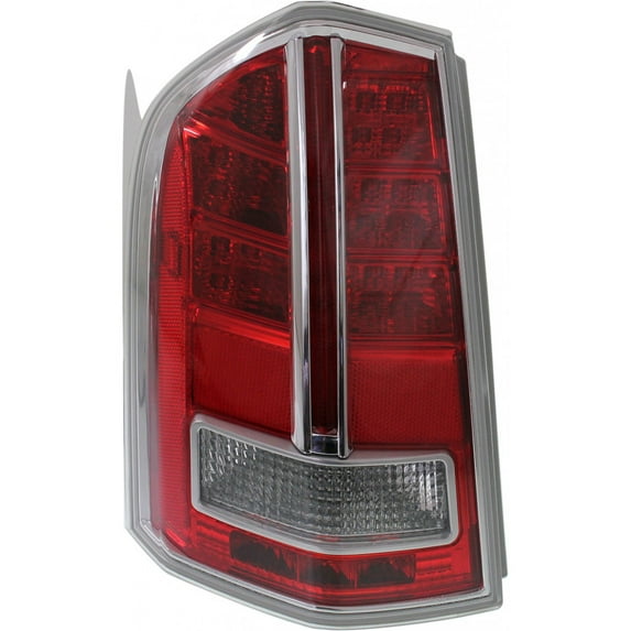 KarParts360 For Chrysler 300 Sedan 2011 2012 Tail Light Assembly W/ Chrome TYPE1 CAPA Driver Side Replaces CH2800200 | 68042173AE