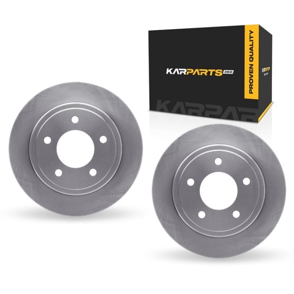 KarParts360 For Chrysler LHS 1999 2000 2001 Brake Rotors Rear