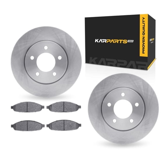 KarParts360 For Chrysler Pacifica 2004 05 06 07 2008 Brake Rotor Set