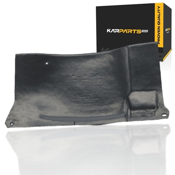 KarParts360 For Chrysler Sebring 2007 2008 2009 2010 Fender Splash Shield Front, Passenger Side | Replacement For CH1251136 | 5116037AB, 5116037AA