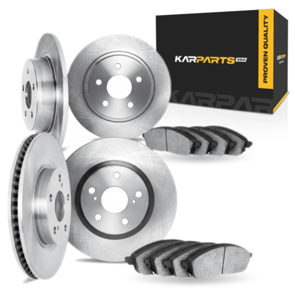 KarParts360 For Chrysler Town and Country 2012 13 14 15 2016 Brake Rotor Set Front and Rear