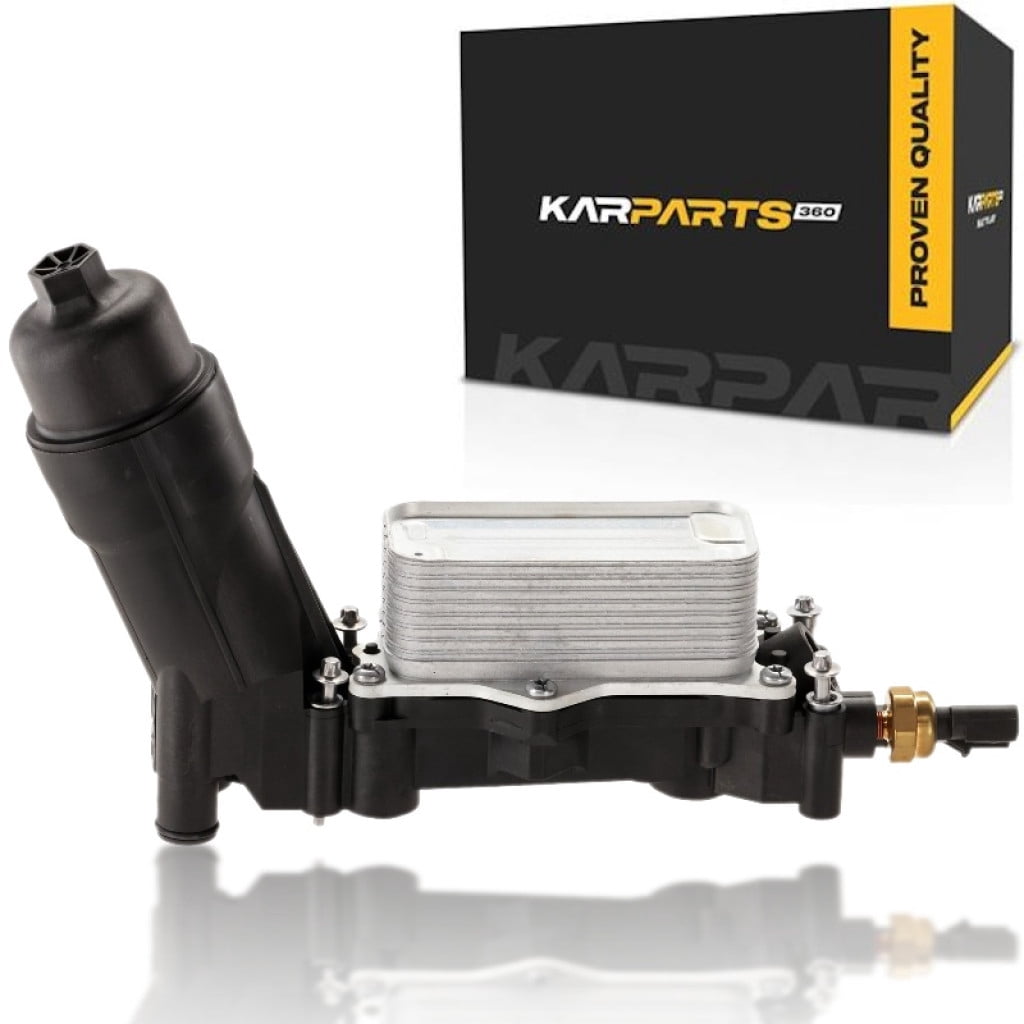 KarParts360 For Chrysler Voyager 2020 21 22 23 2024 Oil Filter Housing | Plastic | With Filter and Gaskets | Replacement For 68308741AF, 05184562AC