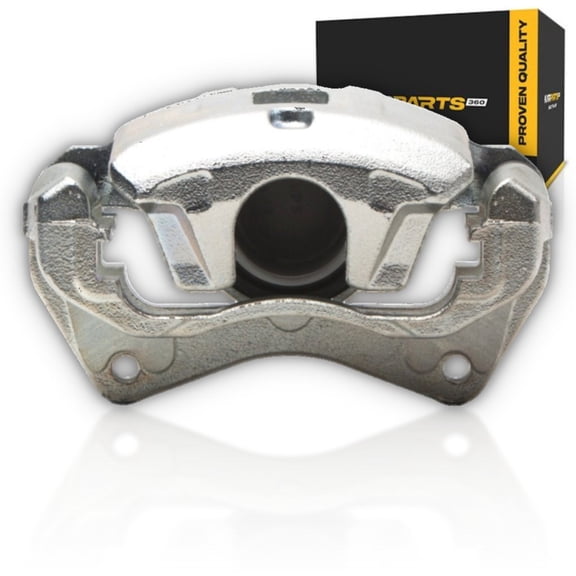 KarParts360 For Dodge Caliber 2007 08 09 10 11 2012 Brake Caliper | Zinc Coated | Silver | 1EA Piston