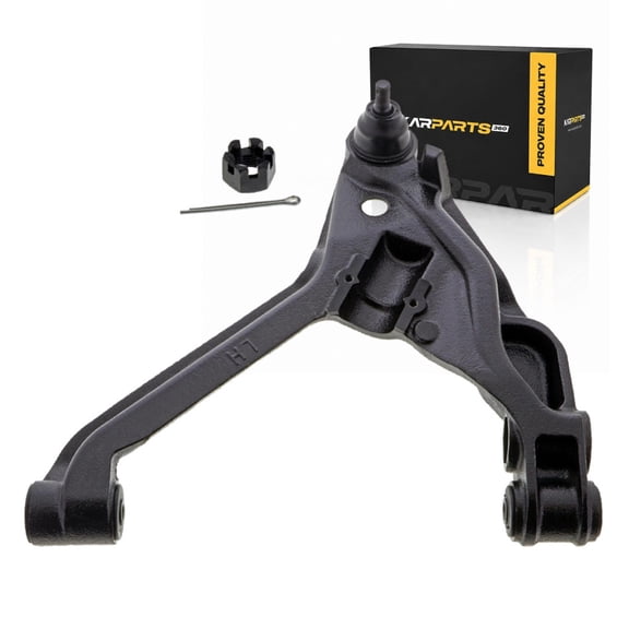 KarParts360 For Dodge Durango 1998 1999 Control Arm and Ball Joint | Pre-Greased | Press In Ball Joint Mounting