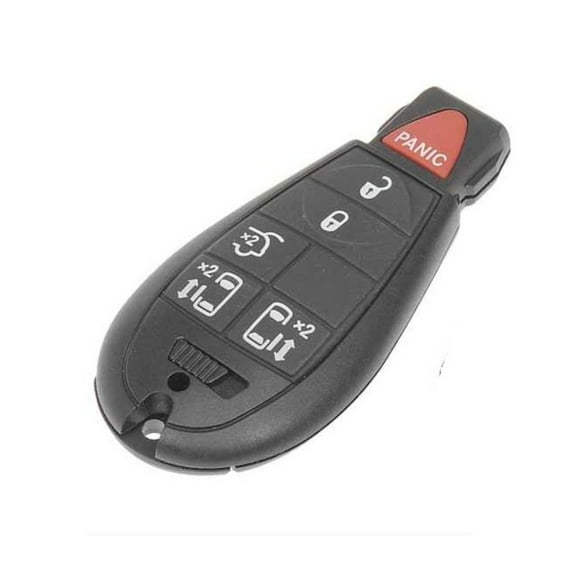 KarParts360 For Dodge Grand Caravan 2014 2015 Keyless Entry Remote | Black Color | 6 Buttons | Replacement For 5026099AB, 5026099AC