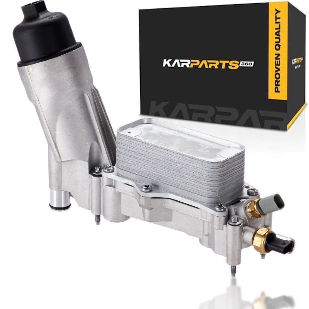 KarParts360 For Dodge Grand Caravan 2019 2020 Oil Filter Housing | Aluminum | With Filter and Gaskets | Replacement For 68365925AD-PFM, 05184562AC