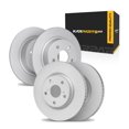 thumbnail image 1 of KarParts360 For Dodge Nitro 2007 08 09 10 2011 Brake Rotor Set Front and Rear | 1-Piece Rotor Construction, 1 of 4