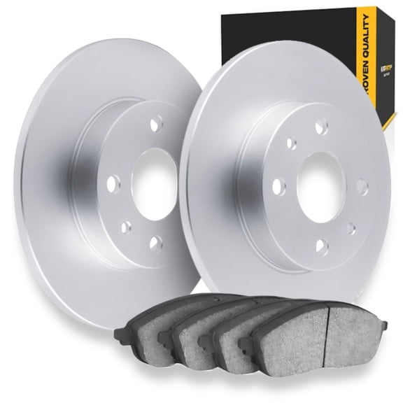 KarParts360 For Fiat 124 Spider 2017 2018 2019 2020 Brake Rotor Set | Coated