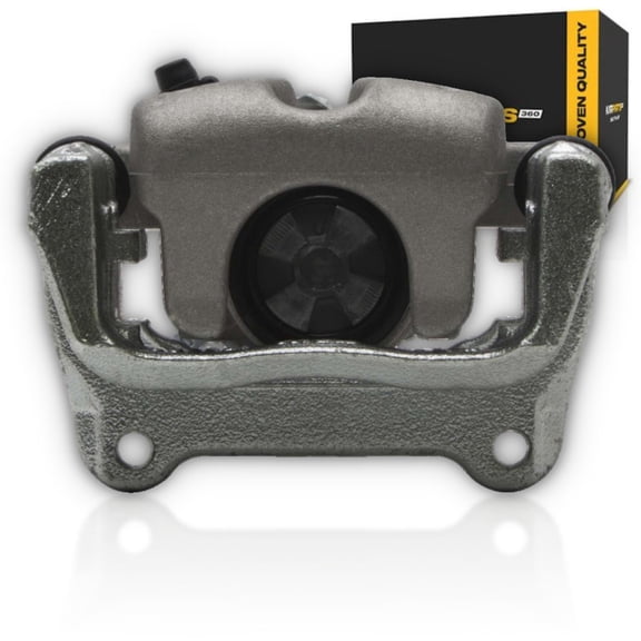 KarParts360 For Fiat 500 2012 13 14 15 16 2017 Disc Brake Caliper | Zinc Coated | Silver | 1EA Piston