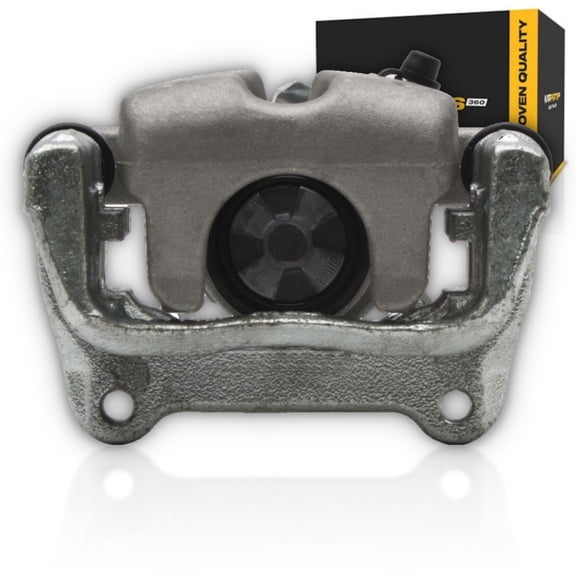 KarParts360 For Fiat 500 2012 13 14 15 16 2017 Disc Brake Caliper | Zinc Coated | Silver | 1EA Piston