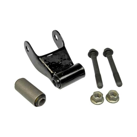 KarParts360 For Ford E-150 Econoline 2007 Leaf Spring Shackle Set Rear | Steel | With Bushings | Replacement For E6TZ5776-B, ZZM0-28-144
