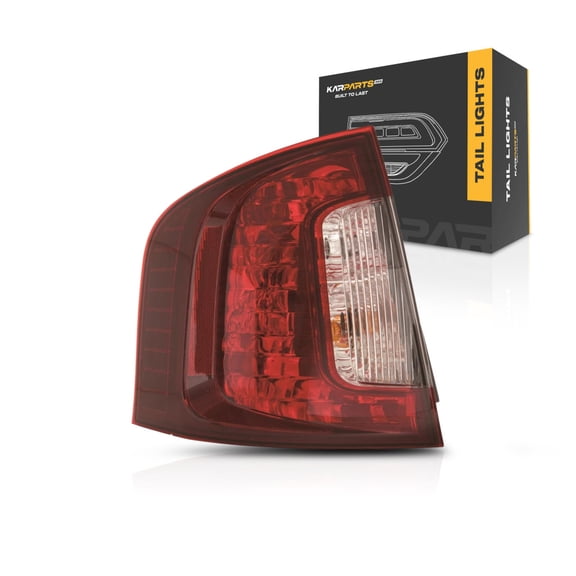 KarParts360 For Ford Edge 2011 2012 2013 2014 Tail Light Driver Side | Sport Model | With Bulb | Replacement For FO2800222 | BT4Z-13405-A