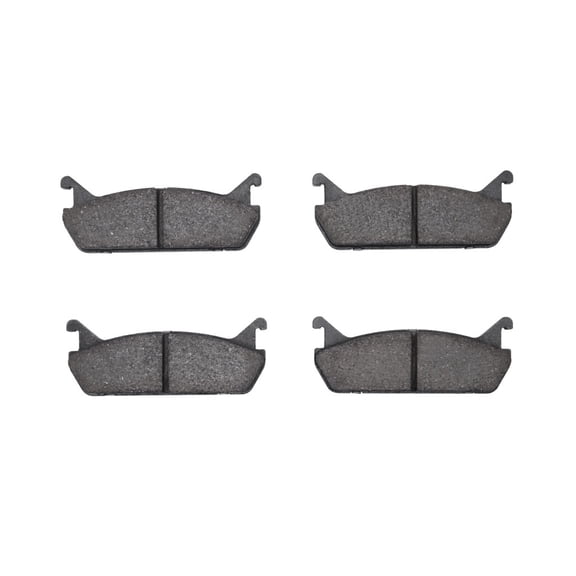 KarParts360 For Ford Escort 1991 92 93 94 95 1996 Disc Brake Pads | Rear | Set Of 4 | 12.2 Millimeters/0.48 Inches Inner Pad Overall Thickness