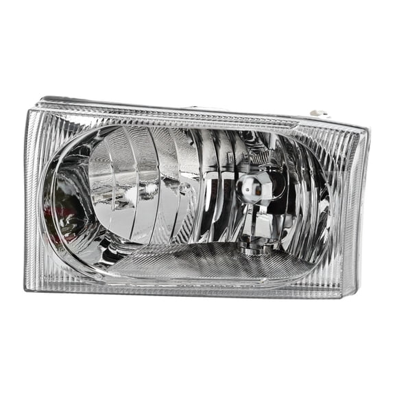 KarParts360 For Ford Excursion 2003 2004 Headlight Assembly Driver Side | Composite | With Bulbs | Replacement For FO2502183 | 2C3Z13008AB