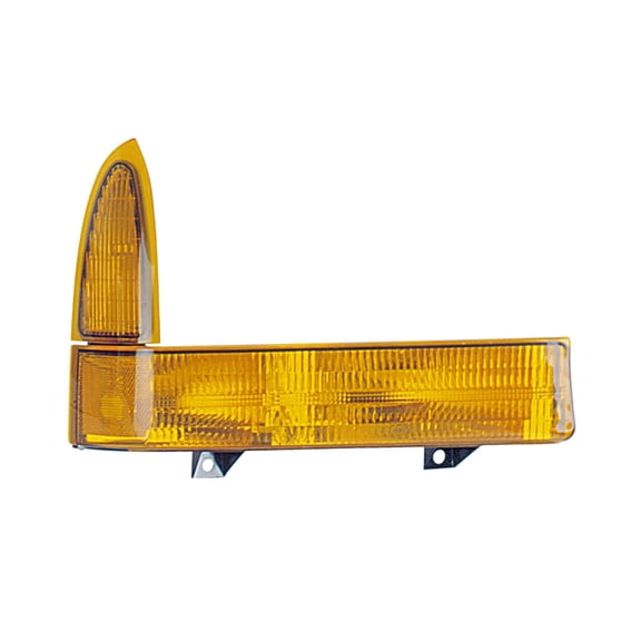 KarParts360 For Ford Excursion Park / Signal Light Assembly 2002 Passenger Side Replaces FO2521141