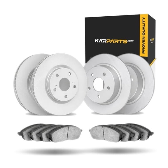KarParts360 For Ford Expedition 2000 2001 2002 Brake Set