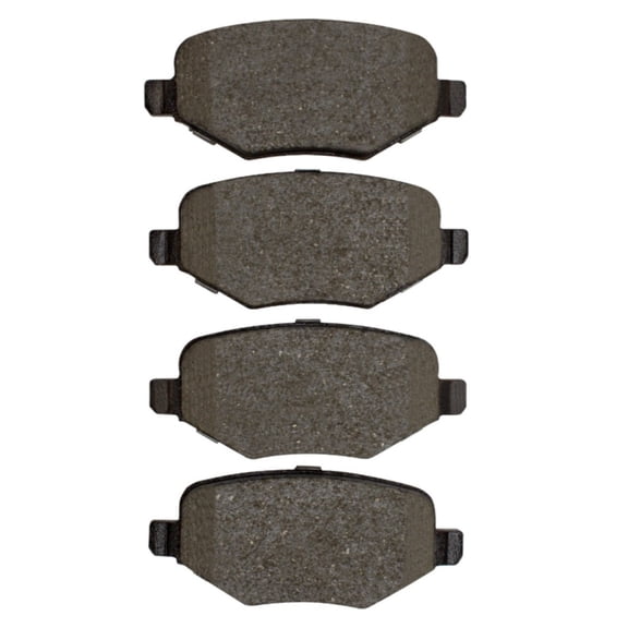 KarParts360 For Ford Explorer 2018 2019 Disc Brake Pads | Ceramic Friction | 50 Millimeters / 1.97 Inches Inner and Outer Pad Height