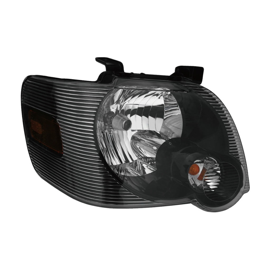 Black Headlights Headlamps Set For 2006-2010 Ford Explorer - Driver & Passenger Replacement 7 thumbnail image