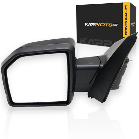 KarParts360 For Ford F-150 2015 16 17 18 19 2020 Door Mirror Driver Side | Replacement For FO1320532 | FL3Z17683RDPTM