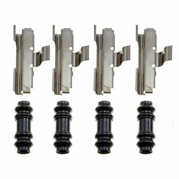 KarParts360 For Ford F-250 1995 1996 Disc Brake Hardware Set | Regular Grade