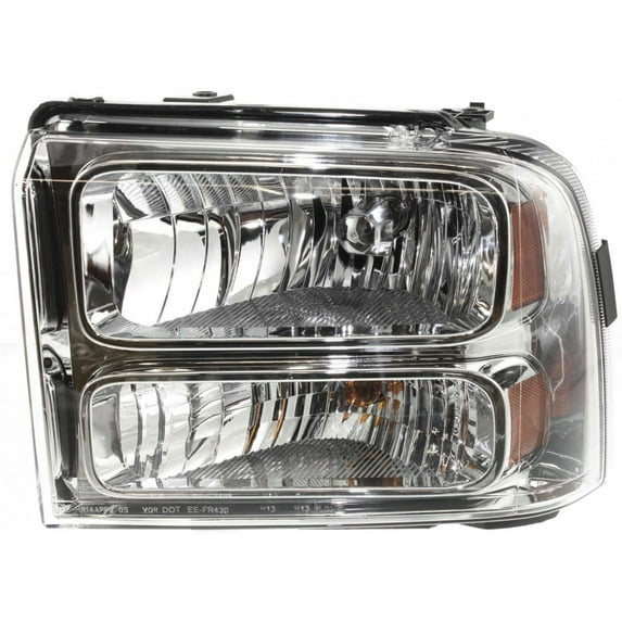 KarParts360 For Ford F-350 Super Duty Headlight Assembly 2006 2007 Driver Side w/Bulbs CAPA Certified Replaces For FO2502217