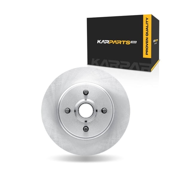 KarParts360 For Ford Mustang 1990 1991 1992 1993 Disc Brake Rotor | Front | Cast Iron Material | Vented Type | 4 Lug Holes