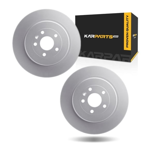 KarParts360 For Ford Police Interceptor Sedan/Taurus 2013-2019 Brake Rotors Rear