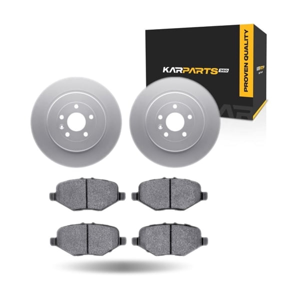 KarParts360 For Ford Police Interceptor Utility/Taurus 2013-2019 Brake Rotor Set