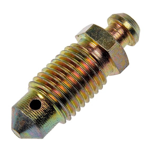 KarParts360 For Ford Ranger 1994 Bleeder Screws | Steel | Brass | Hex Head Style | 7/16-20 By 1-1/4 Inches Bolt Thread Size