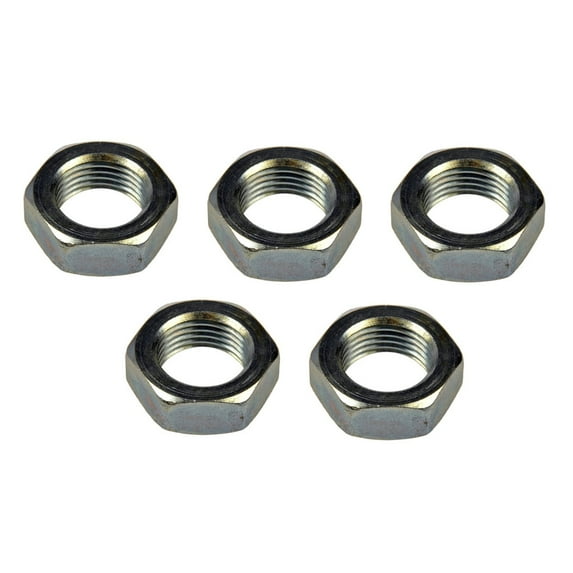KarParts360 For Ford Ranger 1996-2008 Spindle Nuts | 5 Pieces | 1-1/16 Inches Hex Size | 3/4-16 Thread Size | Replacement For 1732300, 3173399