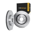 thumbnail image 1 of KarParts360 For Ford Ranger 1998-2011 Brake Rotors Front | Cast Iron | Rotors Only Design | 1-Piece Construction, 1 of 4