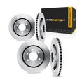 thumbnail image 1 of KarParts360 For Ford Ranger 2019-2025 Disc Brake Rotors | Front and Rear | Set Of 4 | Cast Iron Material, 1 of 4
