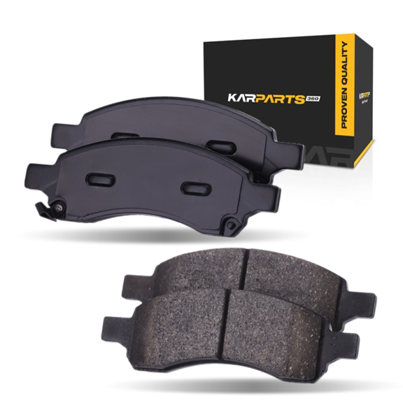 KarParts360 For GMC Acadia 2007-2016 Brake Pad Set Front | Ceramic Pad | Replacement For 15911562, 84273011
