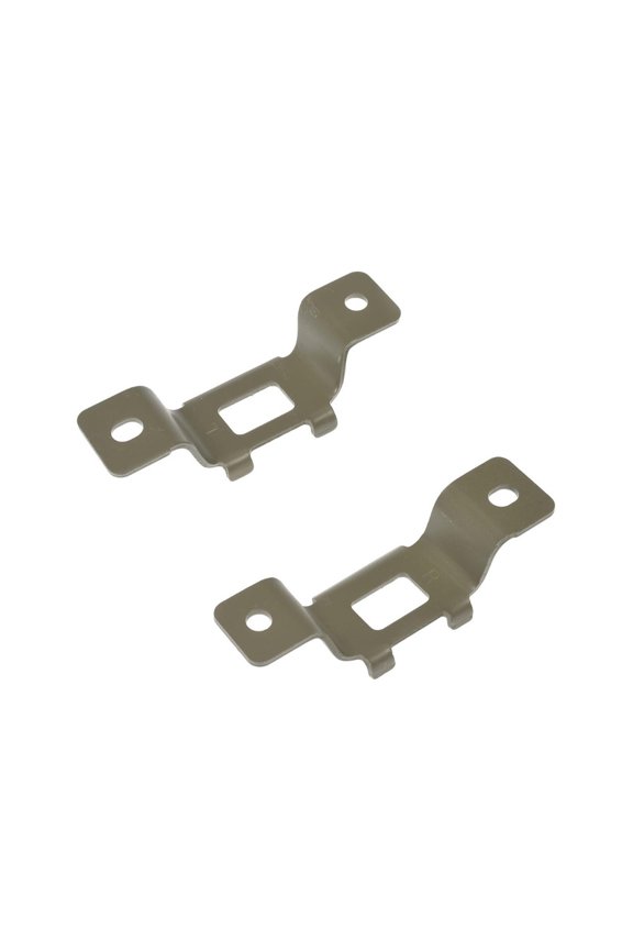 For GMC C3500 1990-2000 Tailgate Latch Striker Plates | Metal | Gold | Replacement For 15724161, 15724162