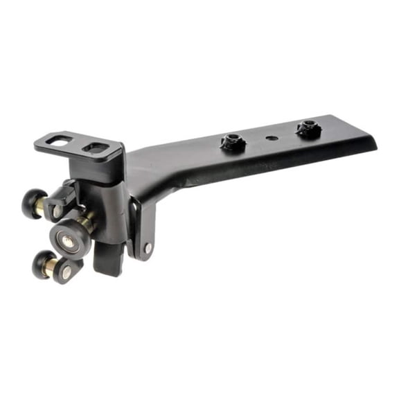 KarParts360 For GMC Savana 4500 2018 2019 Sliding Door Roller Bracket | Steel | Smooth Finish | Black Color | Replacement For 20814567