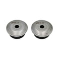 thumbnail image 1 of KarParts360 For GMC Sierra 2500 2000 01 02 03 2004 Shock Mount Insulator | Black and Silver | 2 Pieces | Replacement For 15042048, 1 of 5
