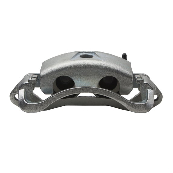 KarParts360 For GMC Sierra 3500 HD 2007 2008 2009 2010 Disc Brake Caliper | Silver Color | Bleeder Screw Included | 2EA Piston Quantity | Zinc Coated