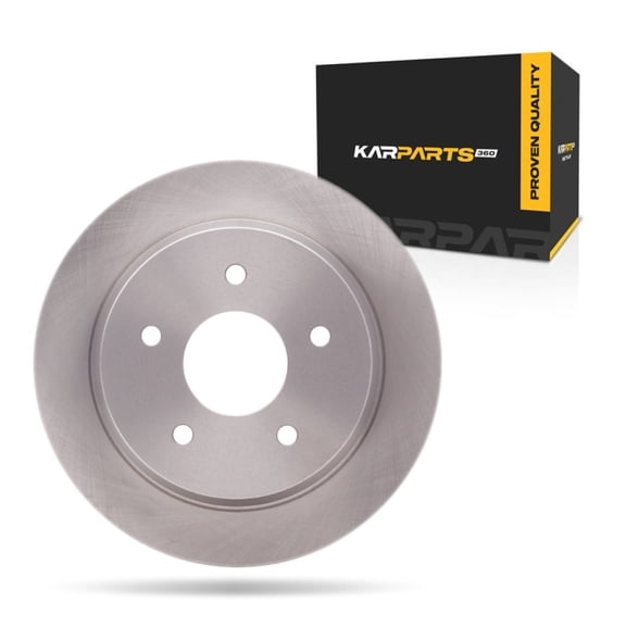 KarParts360 For GMC Sonoma 1998 99 00 01 02 2003 Disc Brake Rotor | Rear | 295 Millimeters/11.61 Inches Outside Diameter | 5 Stud/Lug Hole