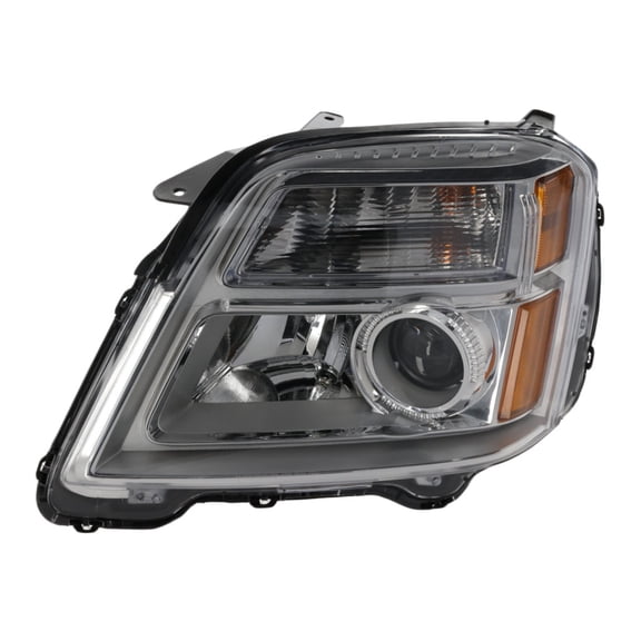 KarParts360 For GMC Terrain 2010 11 12 13 14 2015 Headlight Assembly Driver Side | Composite Type | With Bulbs | Replacement For GM2502350 | 84791974