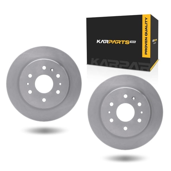 KarParts360 For GMC Yukon 2021 22 23 24 25 2026 Brake Rotors Rear