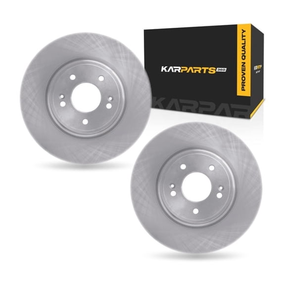 KarParts360 For Genesis G70 2019 20 21 22 2023 Brake Rotors Front