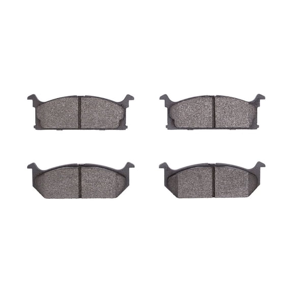 KarParts360 For Geo Metro 1990 91 92 93 1994 Disc Brake Pads | Front | Set Of 4 | 14.9 Millimeters/0.59 Inches Inner Pad Overall Thickness