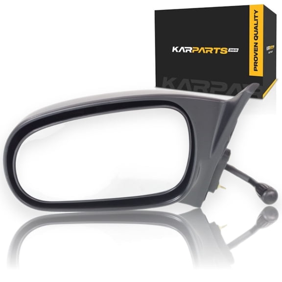 KarParts360 For Honda Civic 96 97 98 99 00 Door Mirror Driver Side | Replacement For HO1320123 | 76250S01A05
