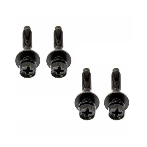 KarParts360 For Honda Fit 2009 10 11 12 13 2014 Air Cleaner Bolts | Steel | Black | 5 Millimeters By 80 Thread Size