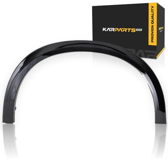 KarParts360 For Honda HR-V 2019-2022 Wheel Arch Molding Passenger Side CAPA | Front | Replacement For HO1291110, HO1291110C | 74107T7WA11