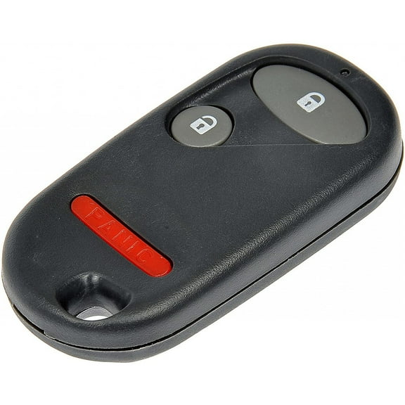 KarParts360 For Honda Pilot 2003 2004 Keyless Remote | With Batteries | 3 Button | Black Color | Replacement For 72147S5AA01