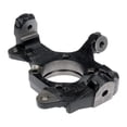 thumbnail image 1 of KarParts360 For Hummer H2 2003 04 05 06 2007 Steering Knuckle Front, Driver Side | Steel | Silver, Black | Replacement For 18060908, 18079493, 1 of 4